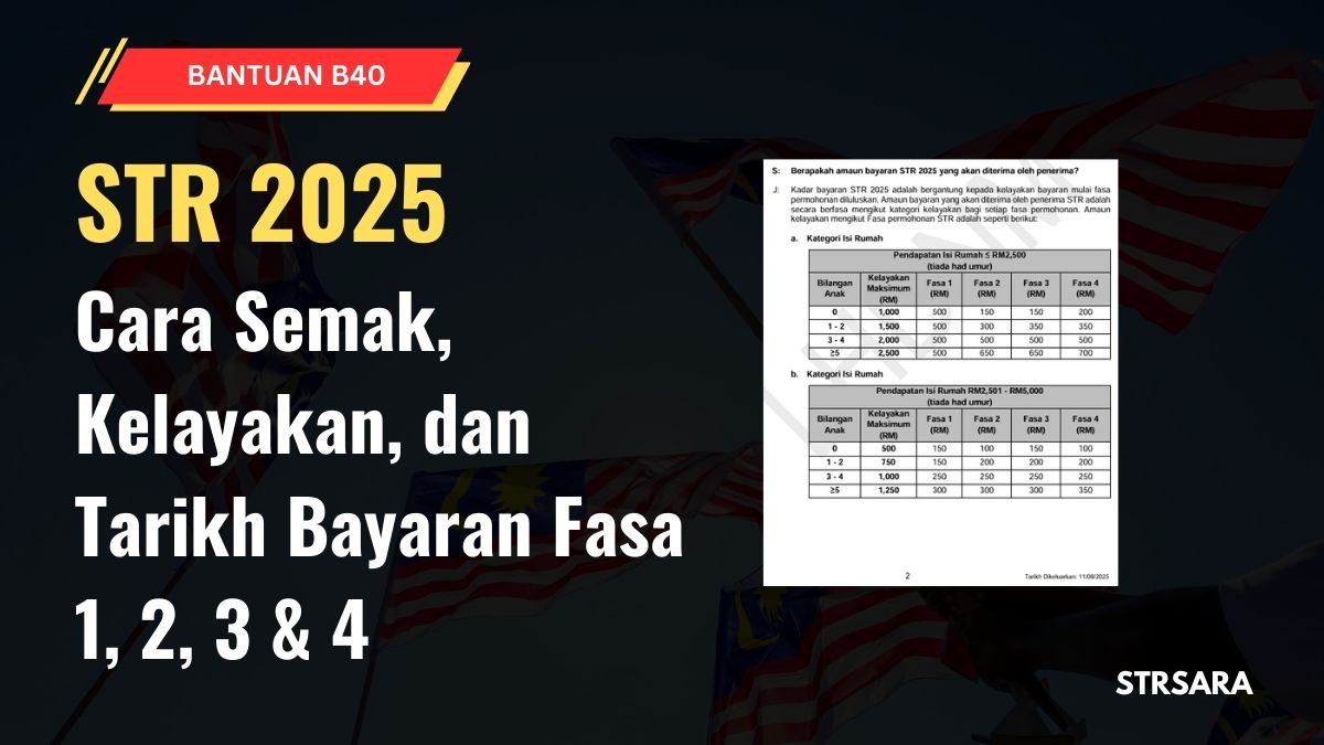STR 2025 Cara Semak, Kelayakan, dan Tarikh Bayaran Fasa 1, 2, 3 & 4 (1)