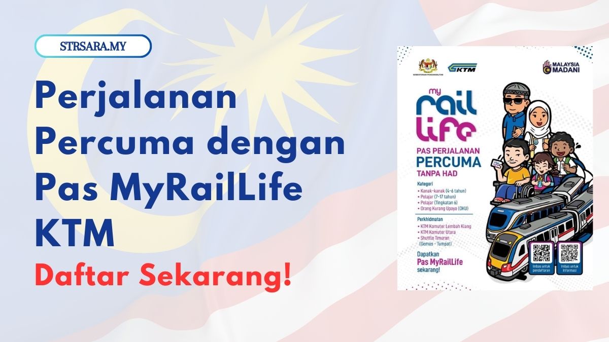 Perjalanan Percuma dengan Pas MyRailLife KTM Daftar Sekarang!