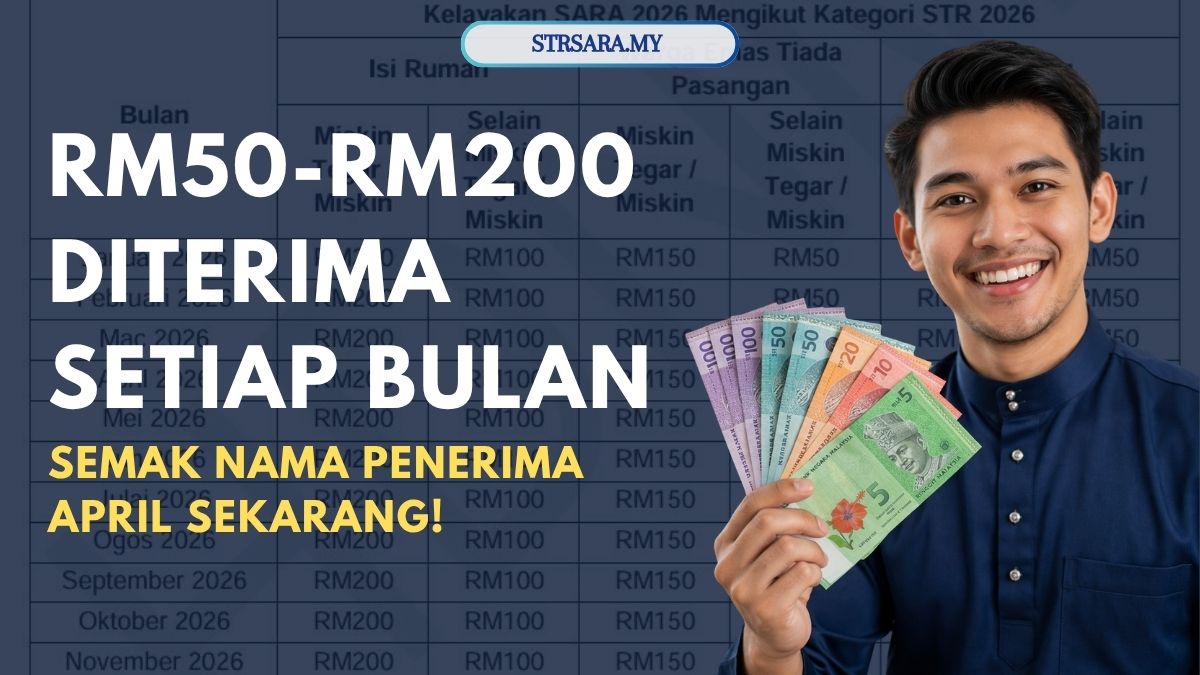 BANTUAN SETIAP BULAN SARA