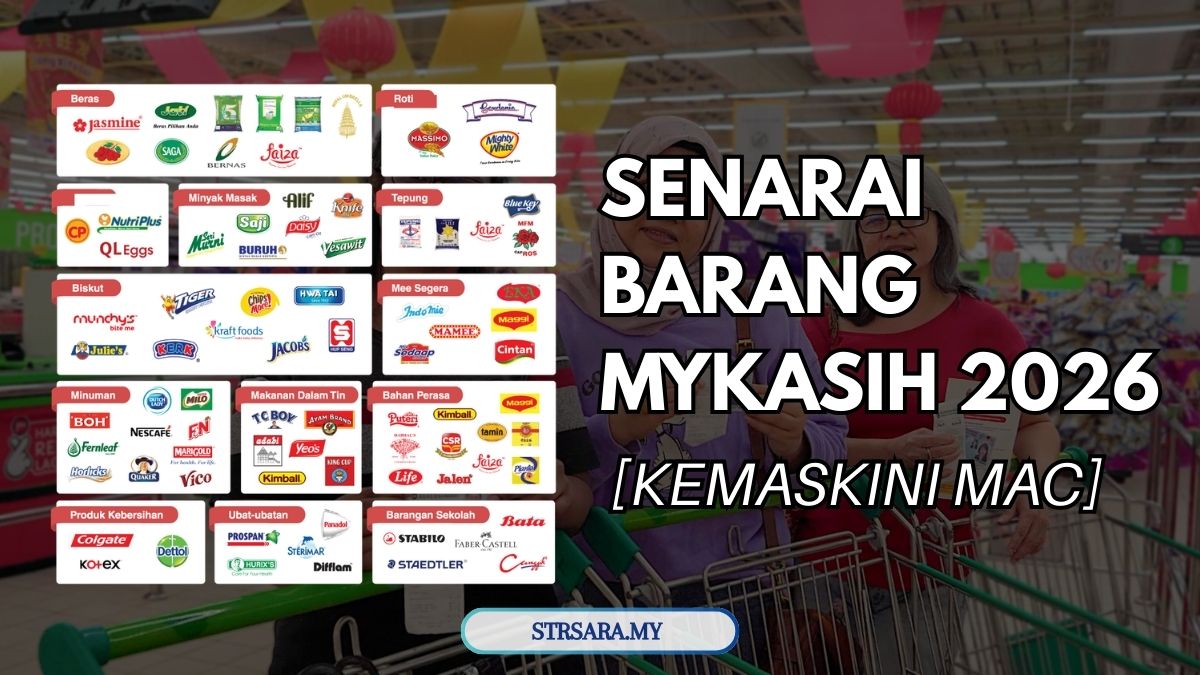 SENARAI BARANG MYKASIH 2026
